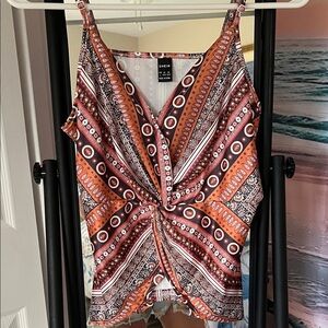 SHEIN Multicolor Patterned Camisole